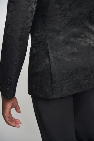 Ashton Black Jacquard Suit