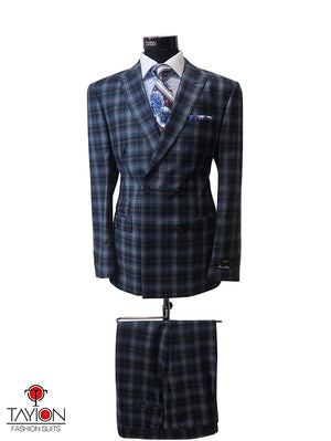 Open image in slideshow, Quentin - Blue Plaid
