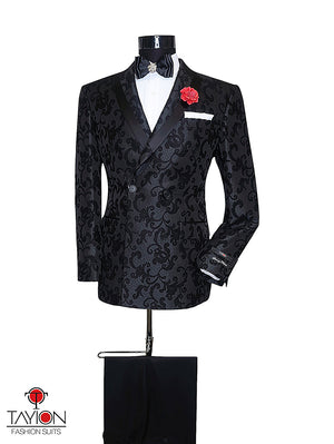 Open image in slideshow, Shanna - Black Jacquard

